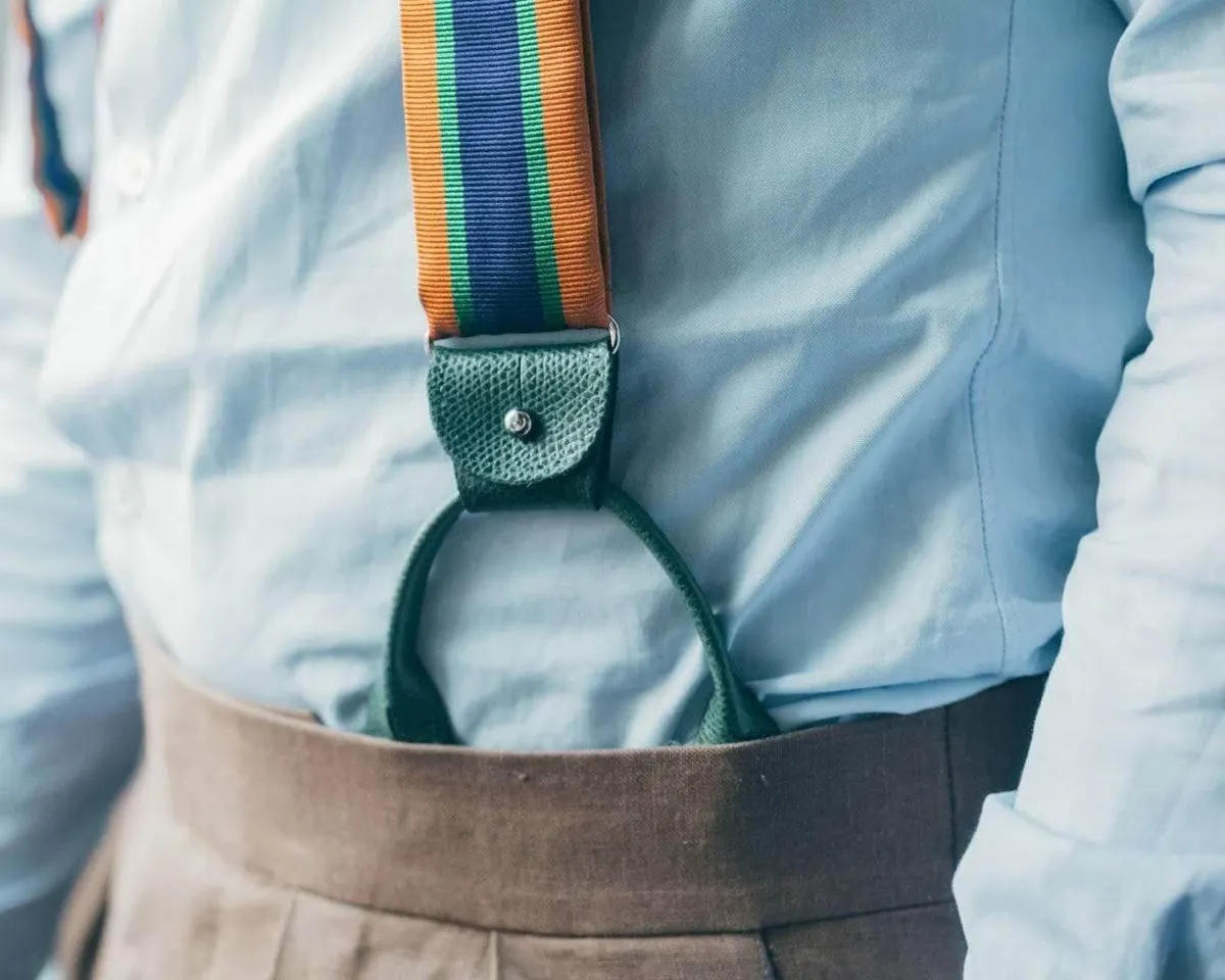 Suspenders Regimental Lilac Combine - view 5