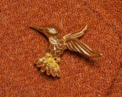 Brosche Kolibri a