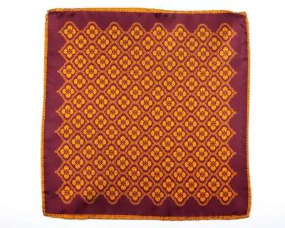 Einstecktuch Maghrib Dark Red