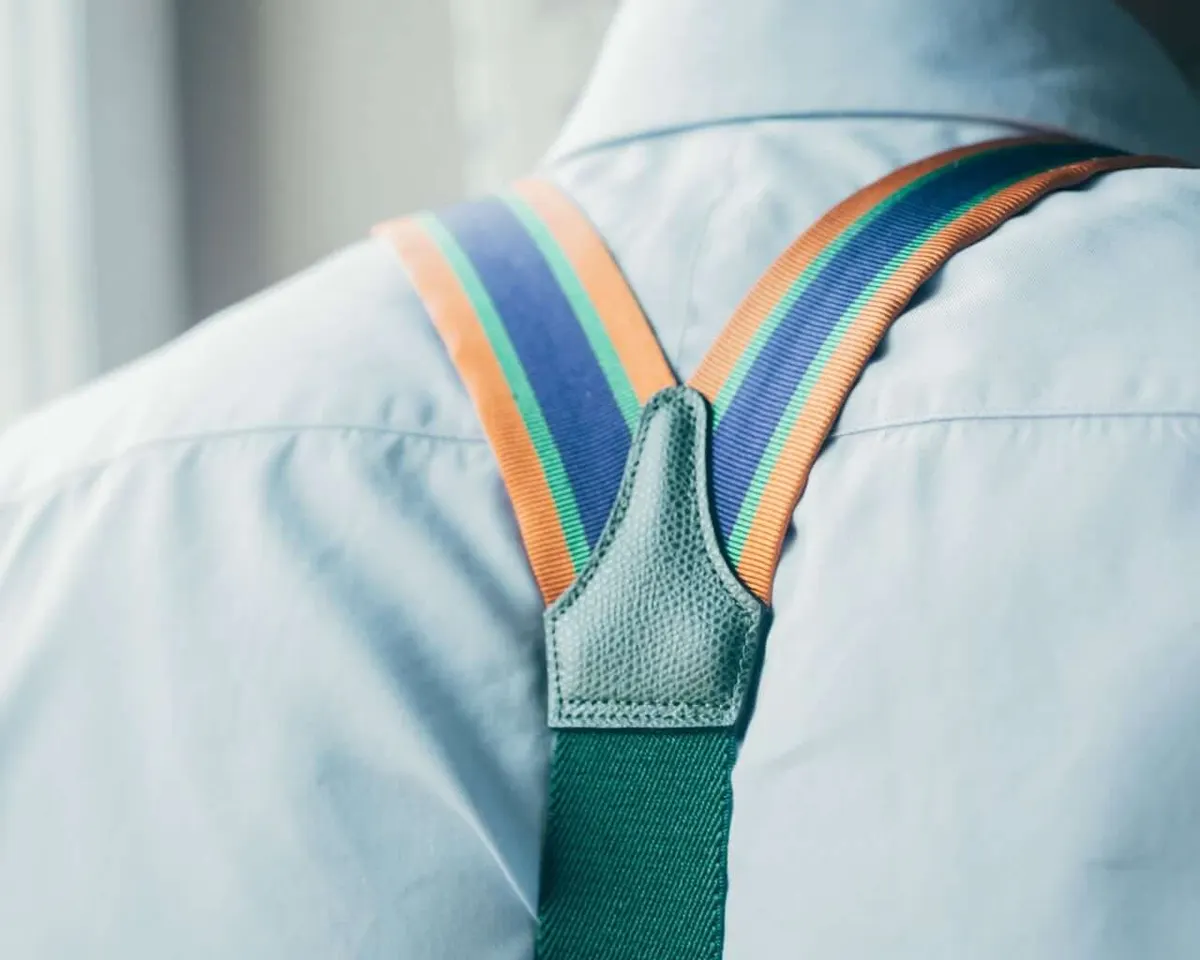 Suspenders Regimental Lilac Combine - view 4