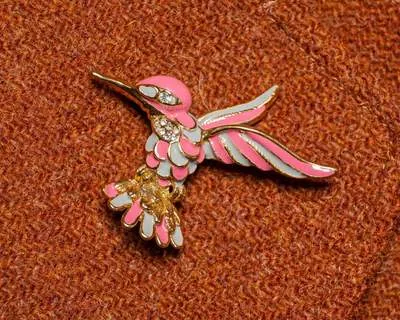 Brosche Kolibri d
