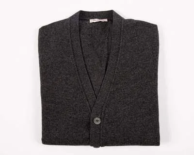 Cardigan Anthrazit | Wolle/Kaschmir