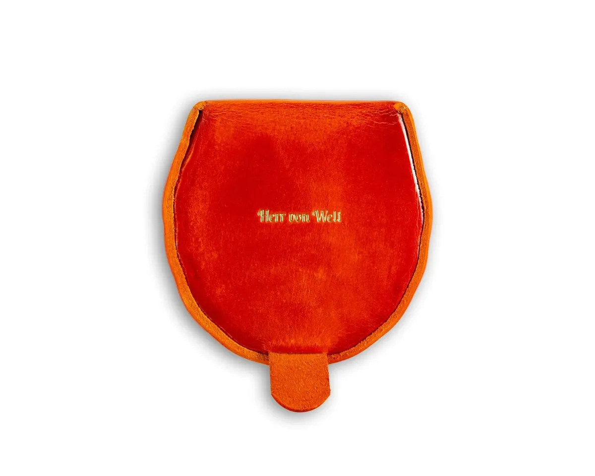 Coin purse shell shape arancione - view 2