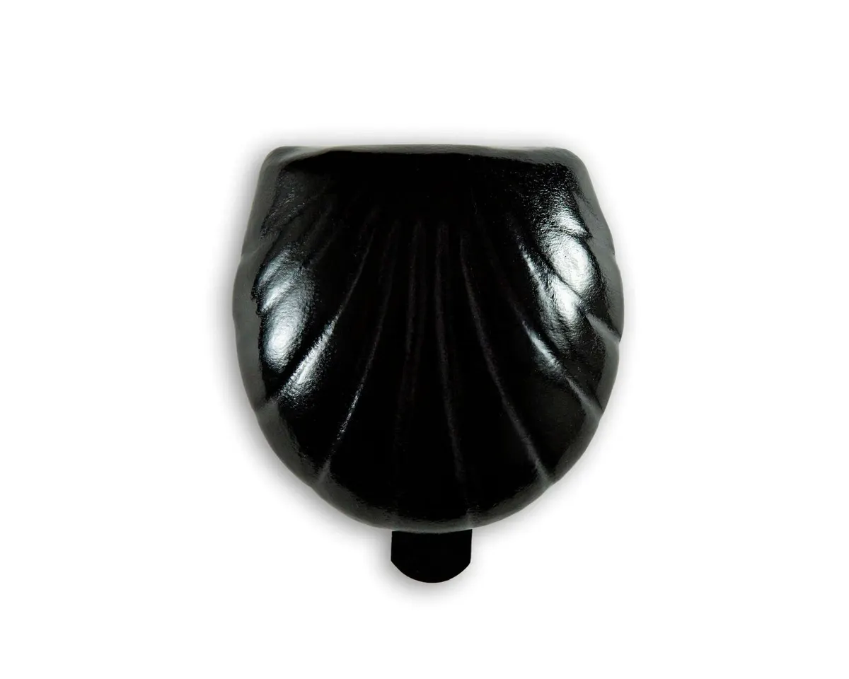 Schüttelbörse Muschelform Nero