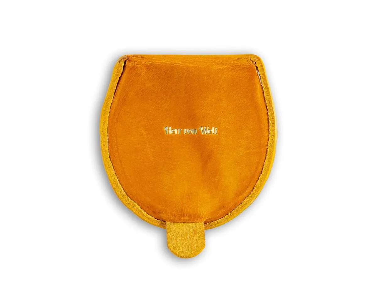 Coin purse shell shape Giallo - view 2