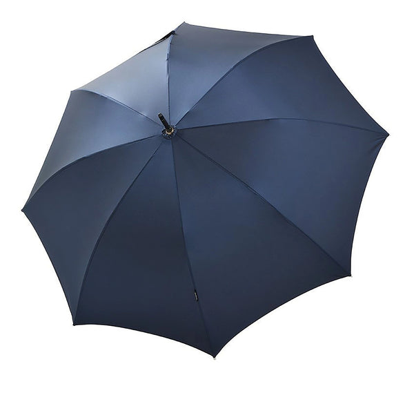 Regenschirm mit Fieberglas-Schienen in blau