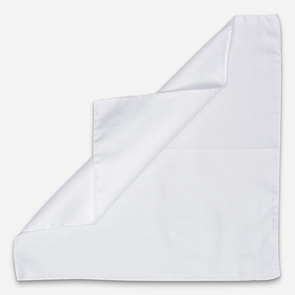 Romeira Einstecktuch White