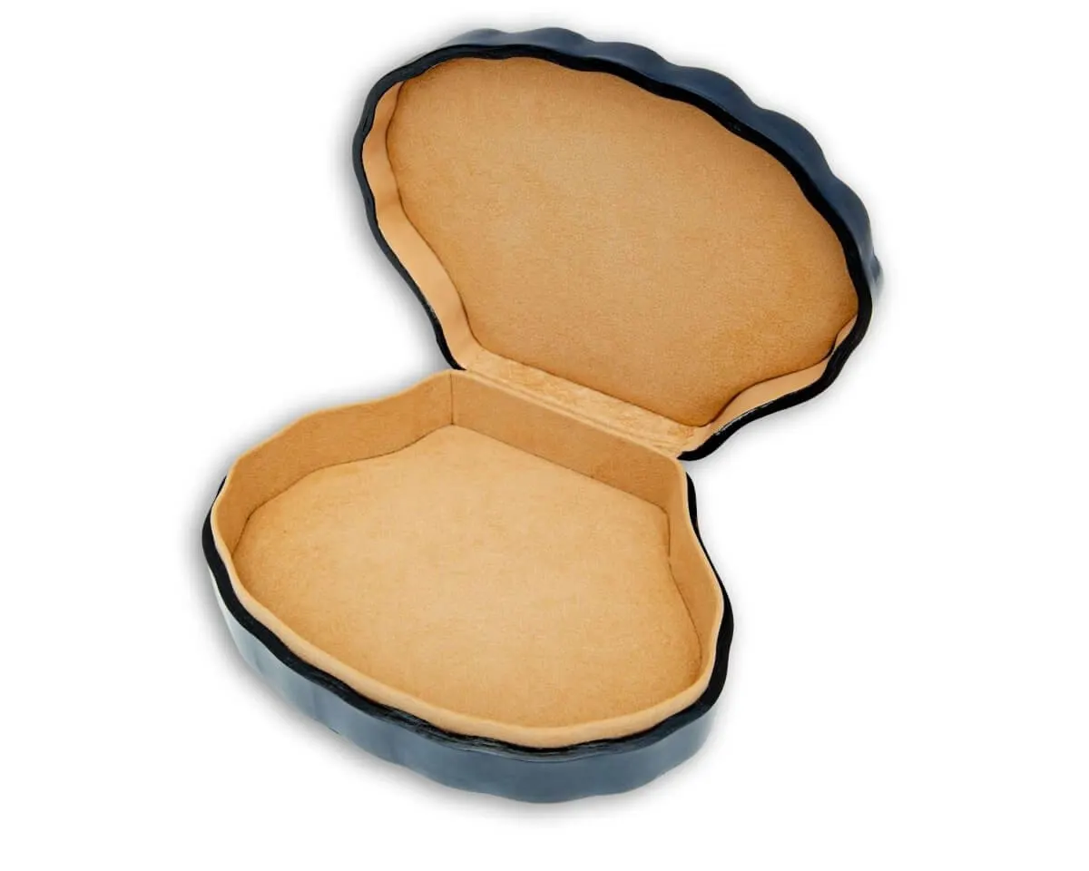 Jewelry box shell shape Blu - view 2
