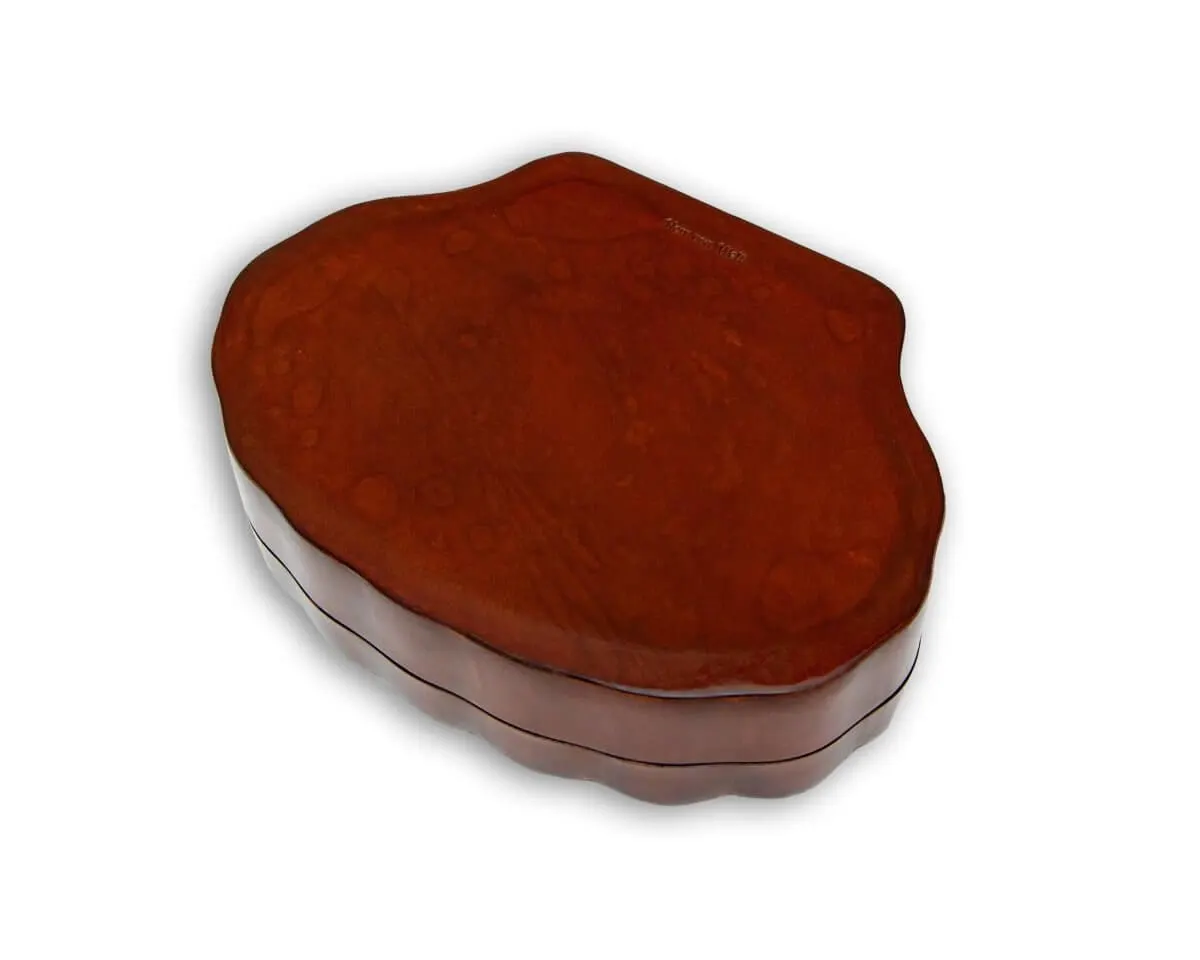 Jewelry box shell shape Cuoio - view 3