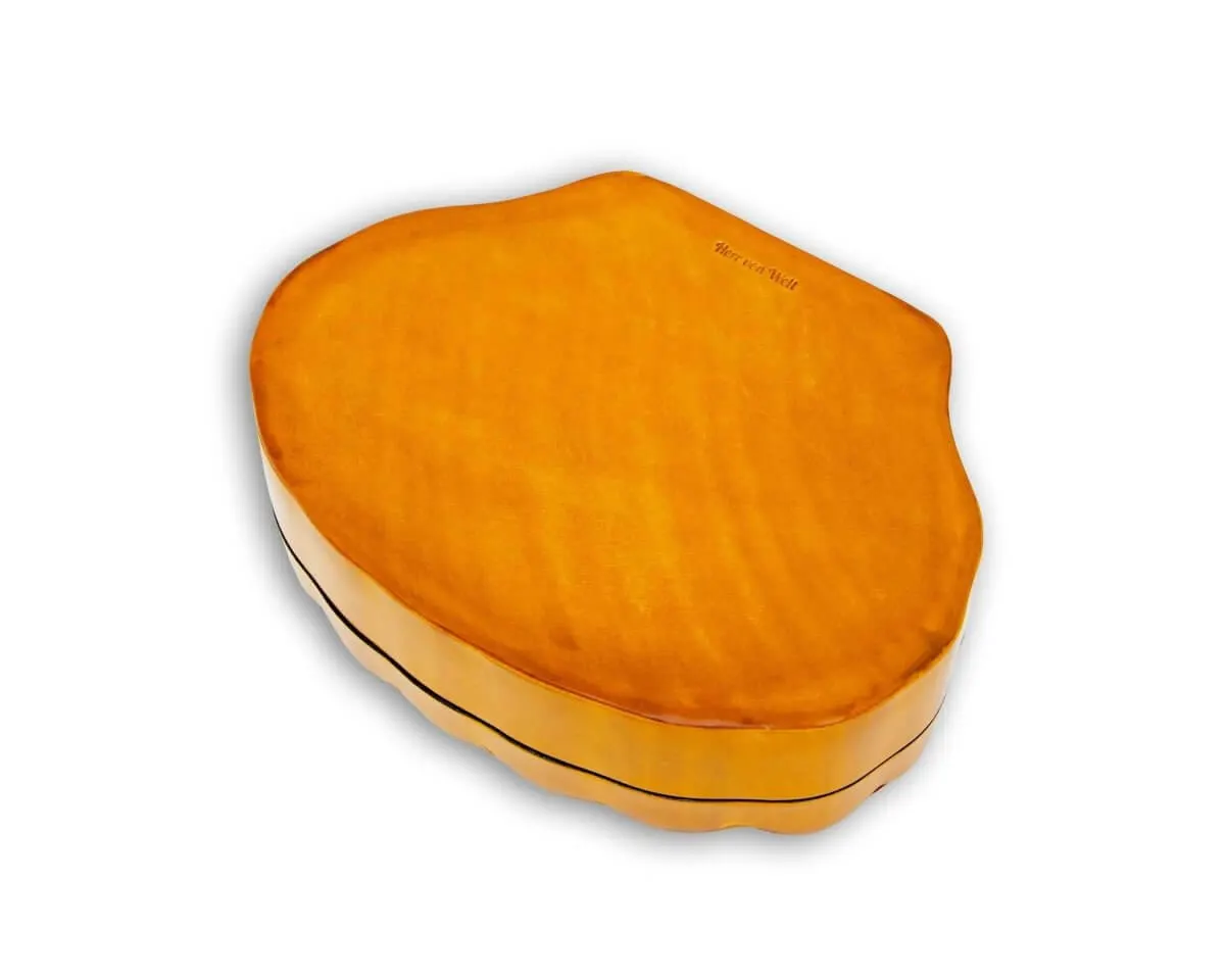 Jewelry box shell shape Giallo - view 3