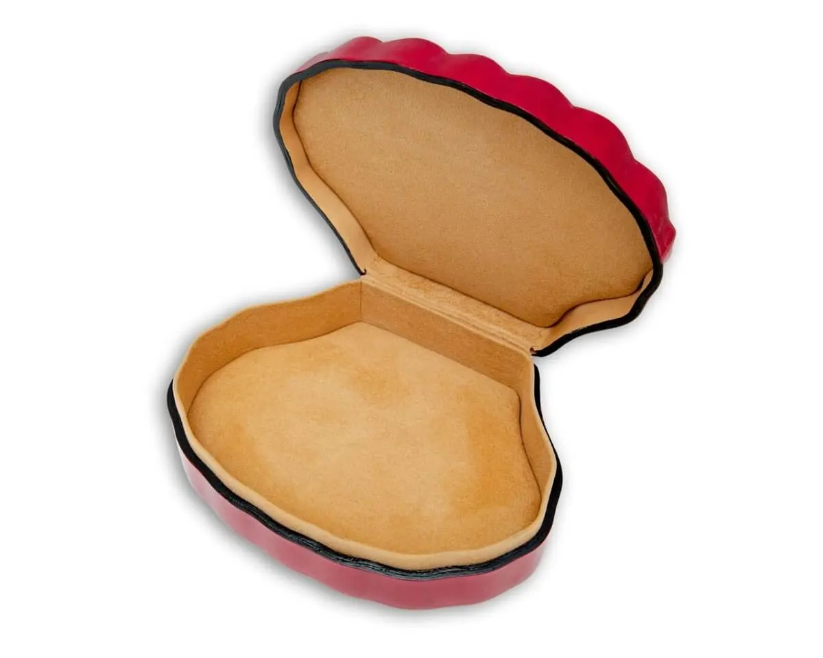 Jewelry box shell shape magenta - view 2