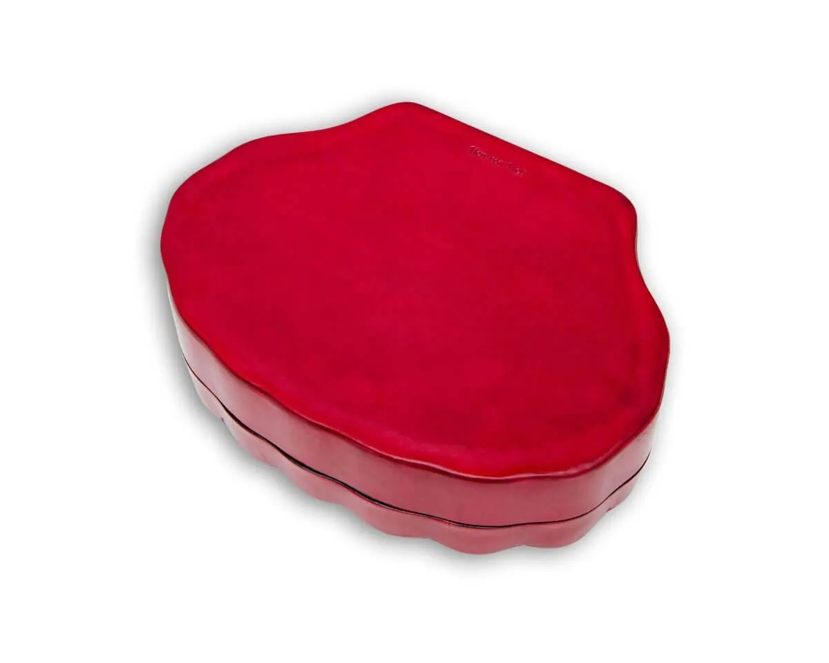 Jewelry box shell shape magenta - view 3