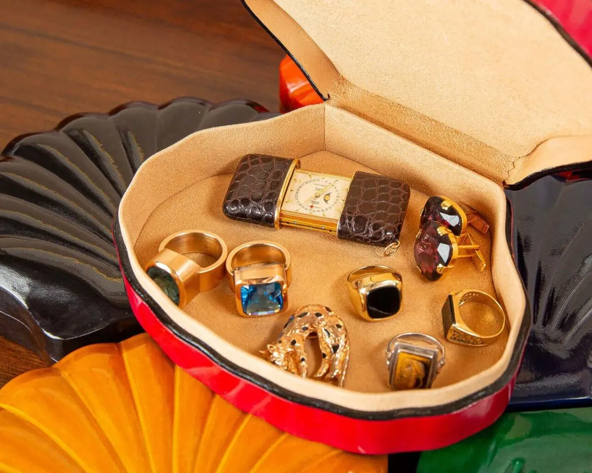 Jewelry box shell shape Nero - view 5