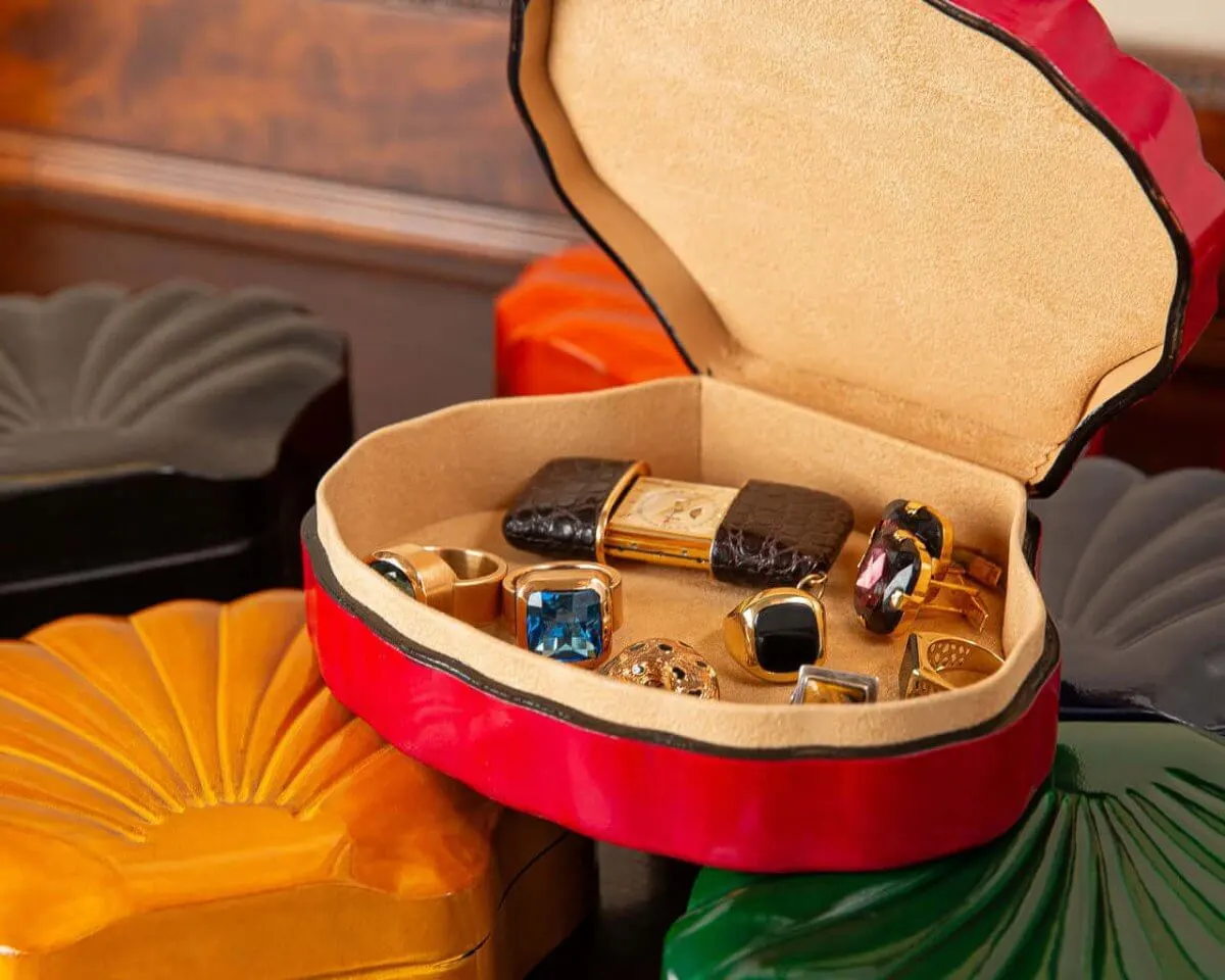 Jewelry box shell shape Verde - view 7