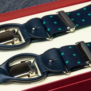 Suspenders Flex Dots Green b Combine - representative image, shown here: Suspenders Flex Dots Green Combine