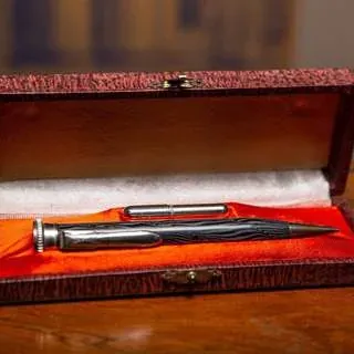 Art Deco liqueur set (1920s) - representative image, shown here: Drehbleistift 20er Jahre