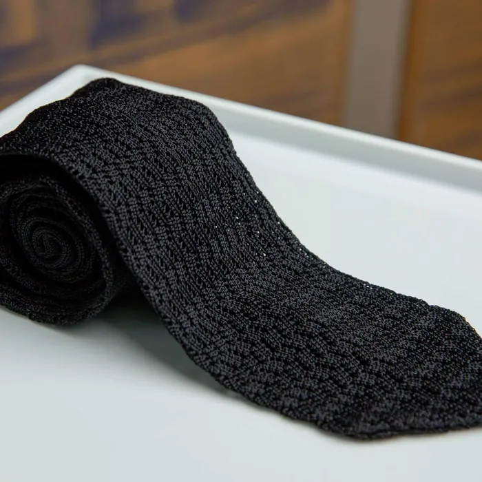Knitted tie Unito Cactus - representative image from the Knitted ties category