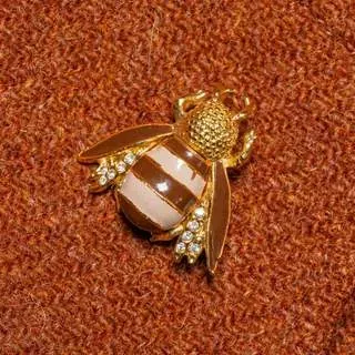 Brooch Bee c - representative image, shown here: Brooch Bee b