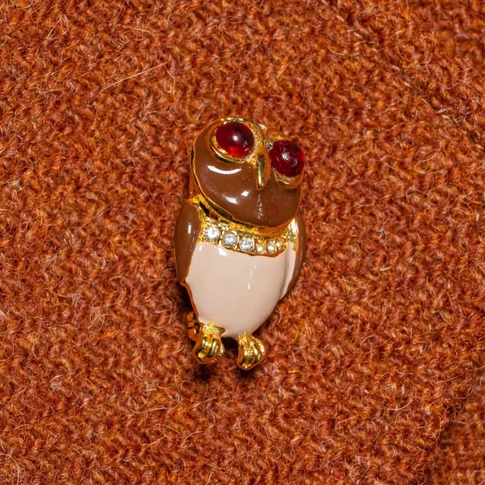 Brooch Owl e - representative image, shown here: Brooch Owl b