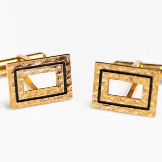 Cufflinks Bijoux Murat horses - representative image, shown here: Cufflinks Bijoux Murat "Window"