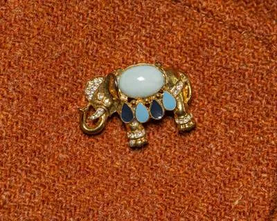 Brosche Elefant d