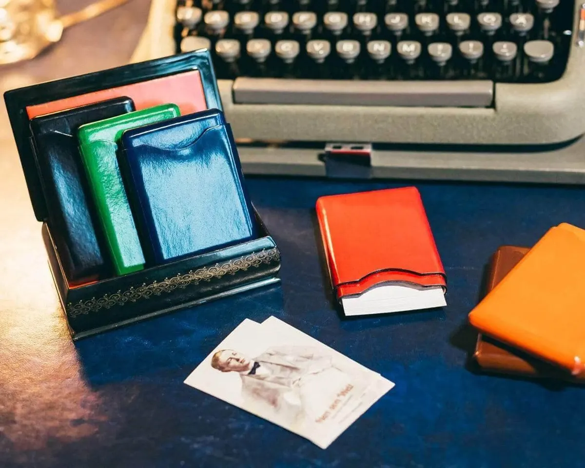 Business card holder CAF Blue - view 6