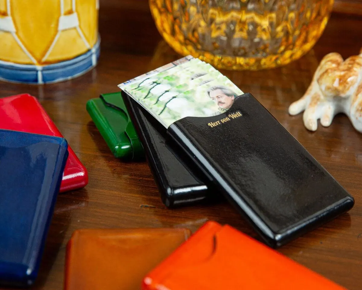 Business card holder CAF Blue - view 5